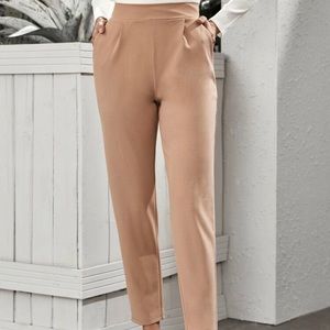 SOLD - Tan Tapered Pants